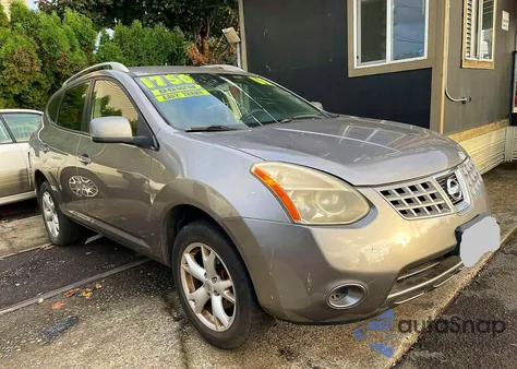 2008 Nissan Rogue из США, поврежденный, VIN JN8AS58T08011104